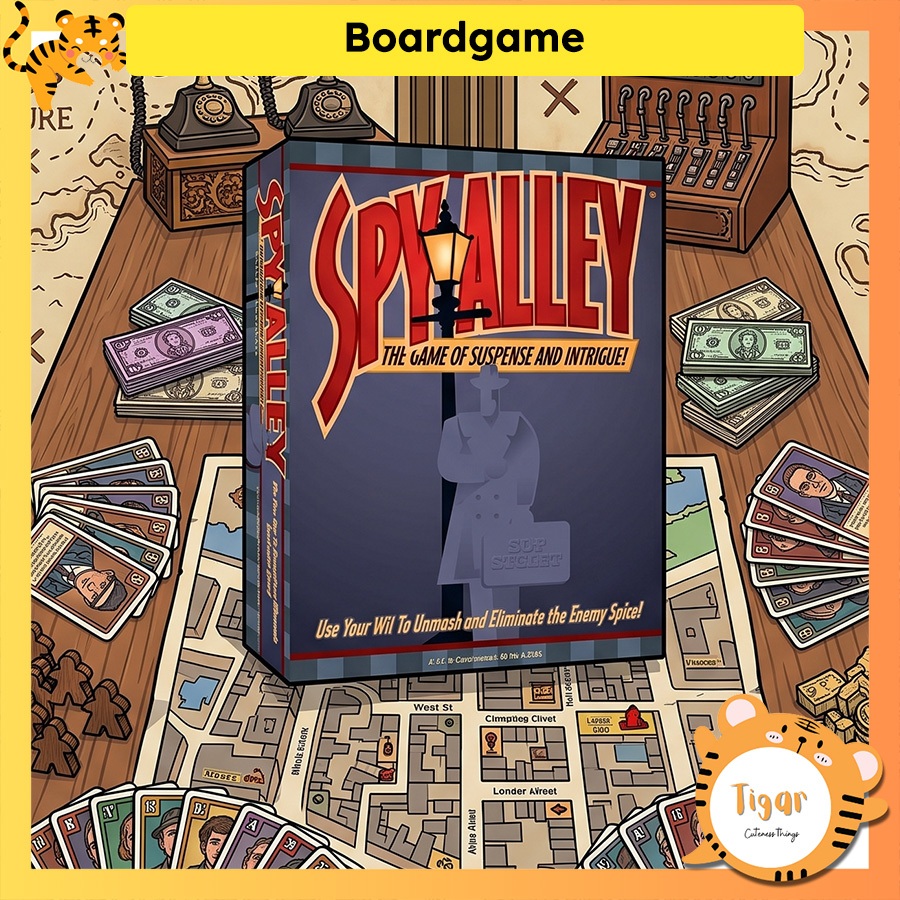 เกมกระดาน Spy Alley ชื่อ