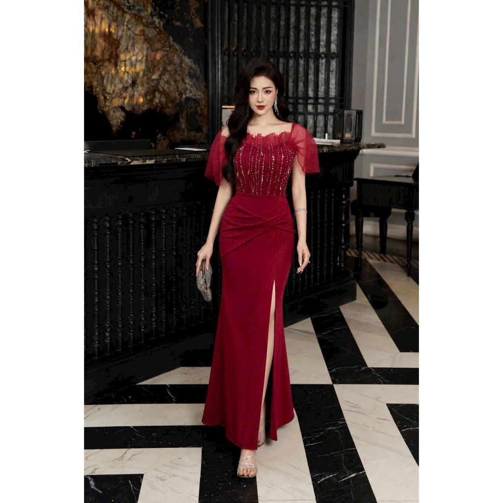 GENTLE, LUXURY PARTY PROM DRESS