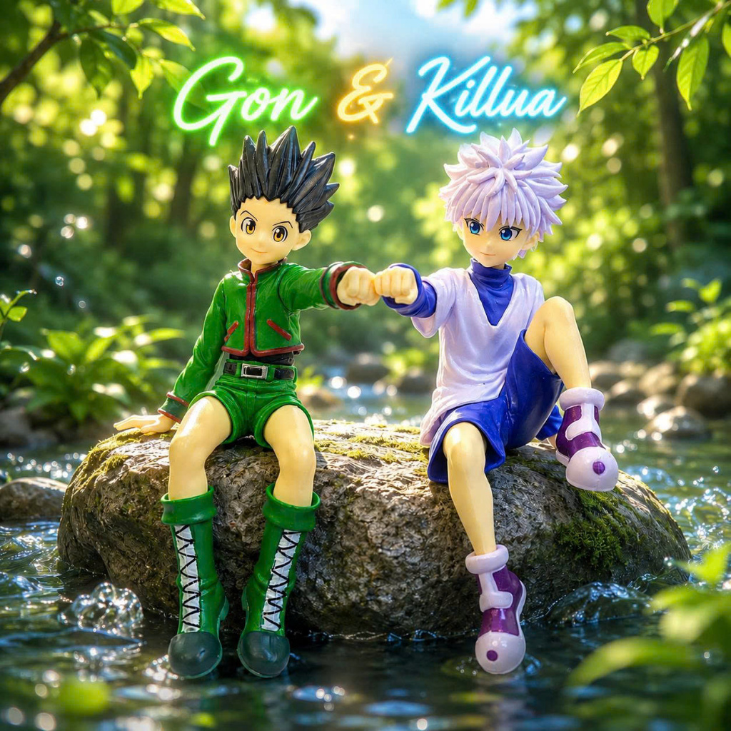 Hunter x Hunter Tiny Hunter รุ่น - Gon & Killua