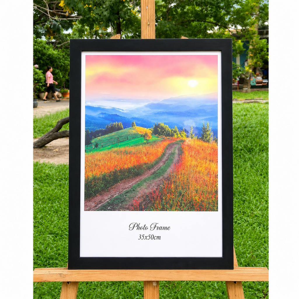 กรอบรูป - กรอบใบรับรอง 35x50 ซม. - กรอบติดผนังโต๊ะ VIP WALL
