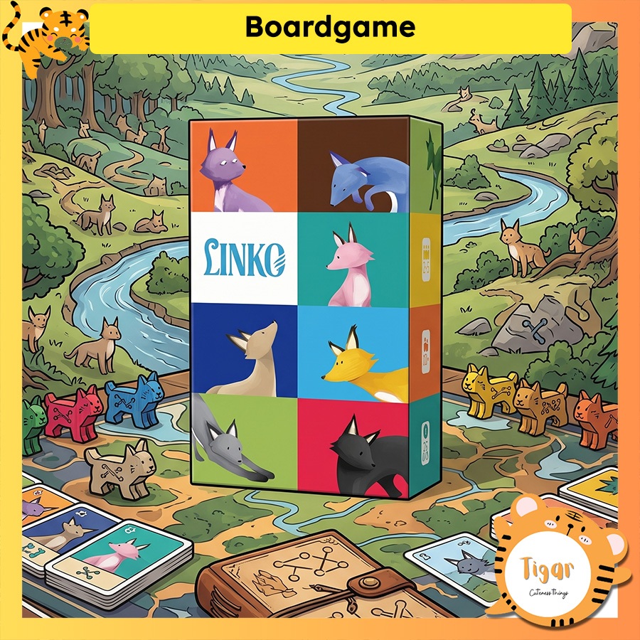 เกมกระดาน Linko การ์ดเกม