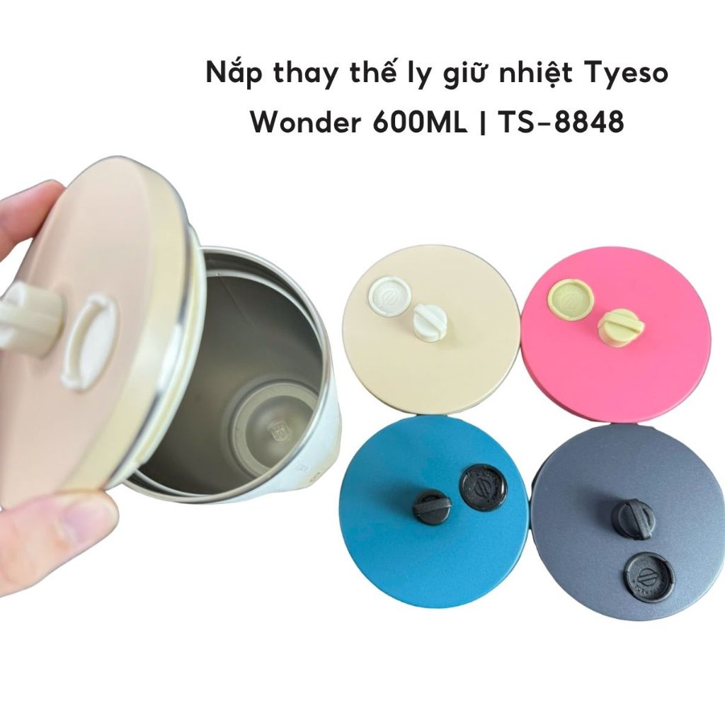 ฝาเปลี่ยนแก้วเก็บความร้อน Tyeso Wonder 600ML | TS-8848 TYESO แท้