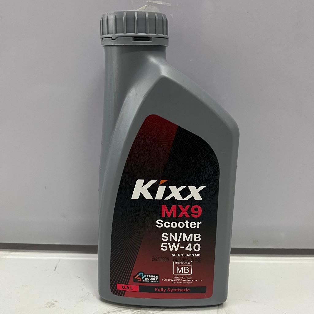 KIXX สกู๊ตเตอร์ MX9 ของแท้ 5W40 0.8liter น้ํามันหล่อลื่นสังเคราะห์ - HIBUDDY