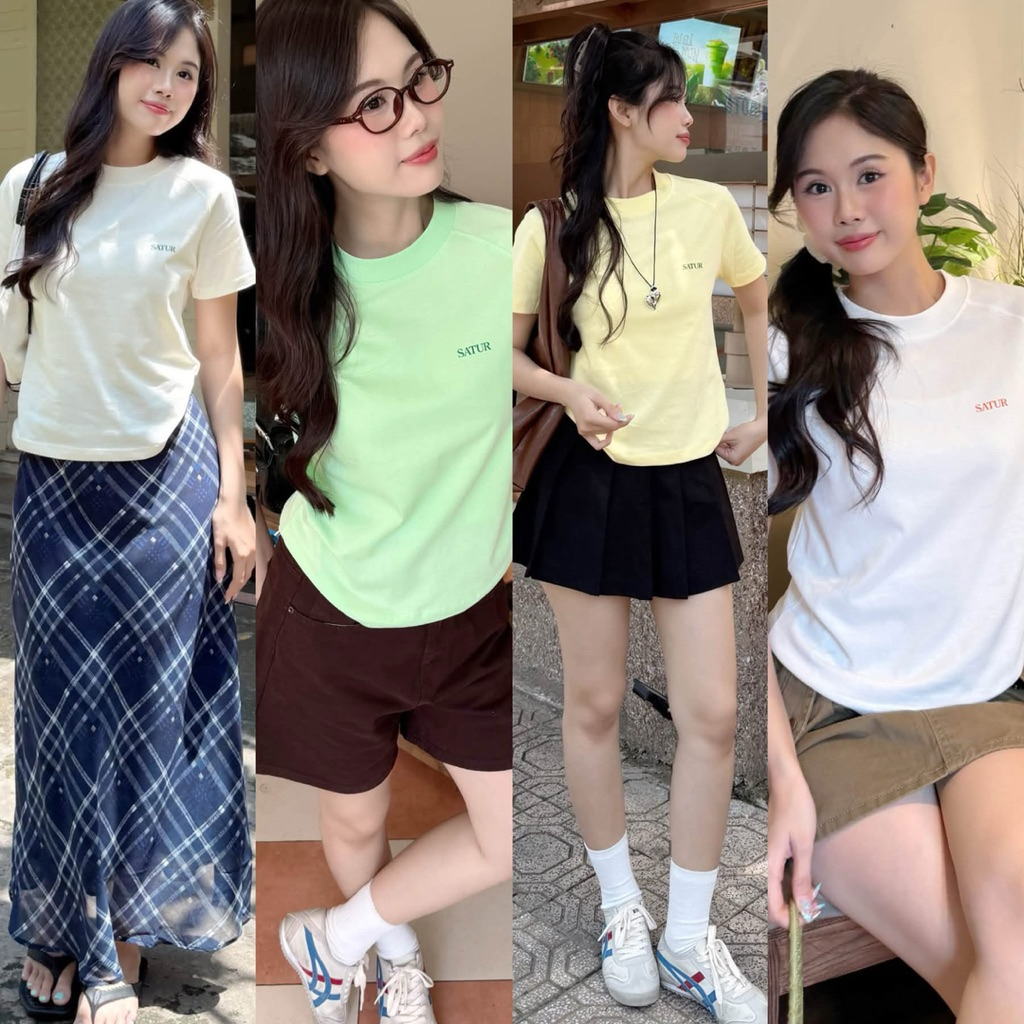 [TEARED STORE] เสื้อยืด - CC - SATUR