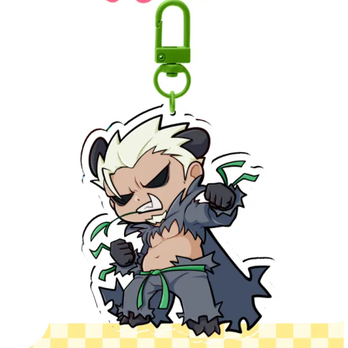 พวงกุญแจอะคริลิคใส Pangoro Gijinka! MARY DECOR SHOP
