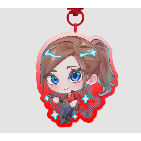 พวงกุญแจ Resident Evil Claire 57 MARY DECOR SHOP