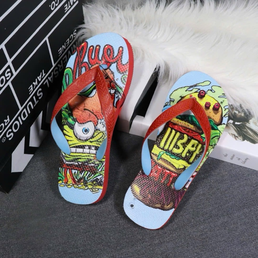 UNIQUE 2-LINE THAI CAOSU SLIPPERS