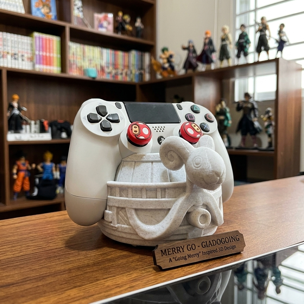 Going Merry One Piece PS4/PS5 Boat Controller Holder
