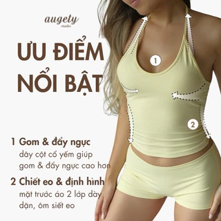 Augety Studio ADISON HALTER ท็อป