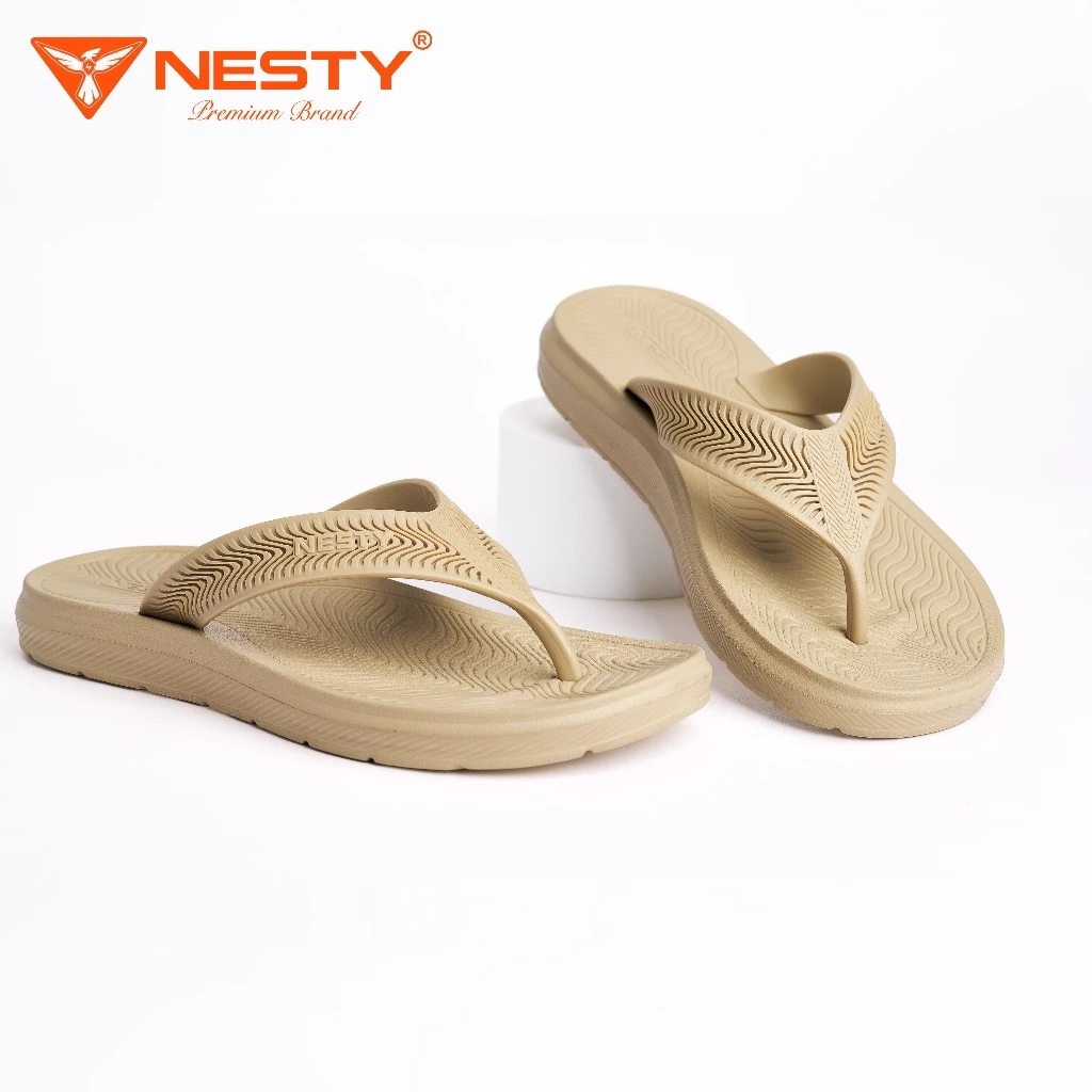 [NE66] SUPER LIGHT NESTY SLIPPERS - MODERN 3D TEXTURE