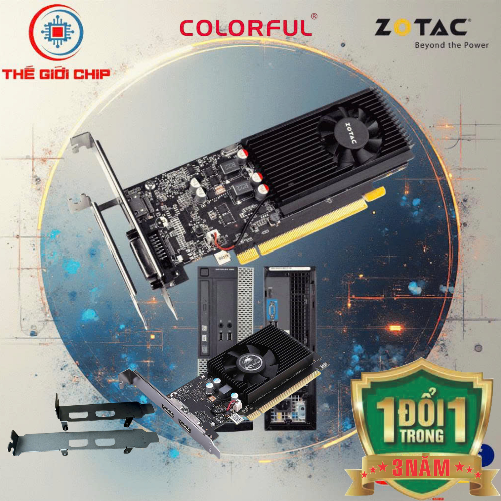 การ์ดจอ (VGA) Inno3D-Zotac*Colorful-GT 1030-2GL Low Profile (พร้อม PAS ใหญ่/เล็ก) ฉันเหมือนใหม่ 36 เ