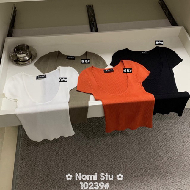 WGWE• เสื้อสเวตเตอร์บางคอยู 10239 wgwe QC product freesize