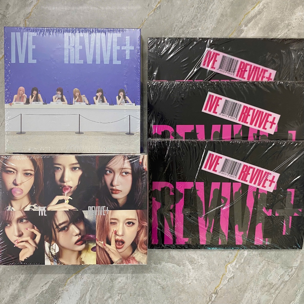 IIVE Album Revive+ ของแท้ซีล