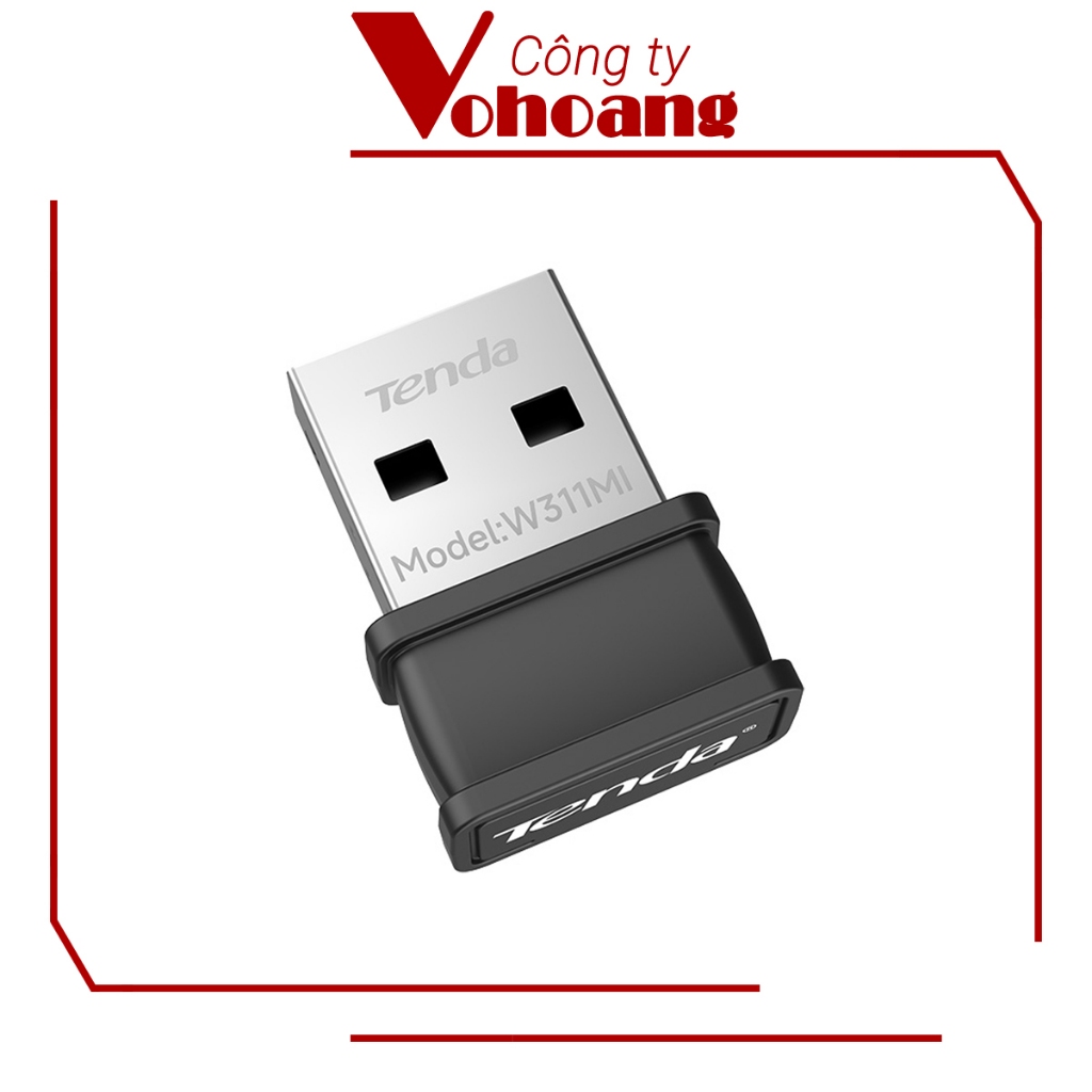 Tenda W311MI - USB Wifi Receiver Standard Wifi-6 AX300 Super Small