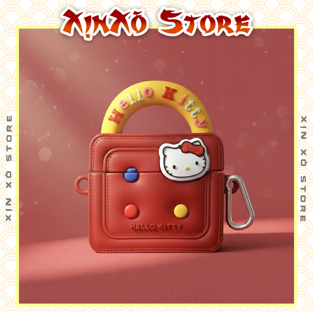 Airpod Case Airpod 2 3 4 Pro 2 Pro 3 กระเป๋าถือ สายสีทองน่ารัก Hot trend 2026