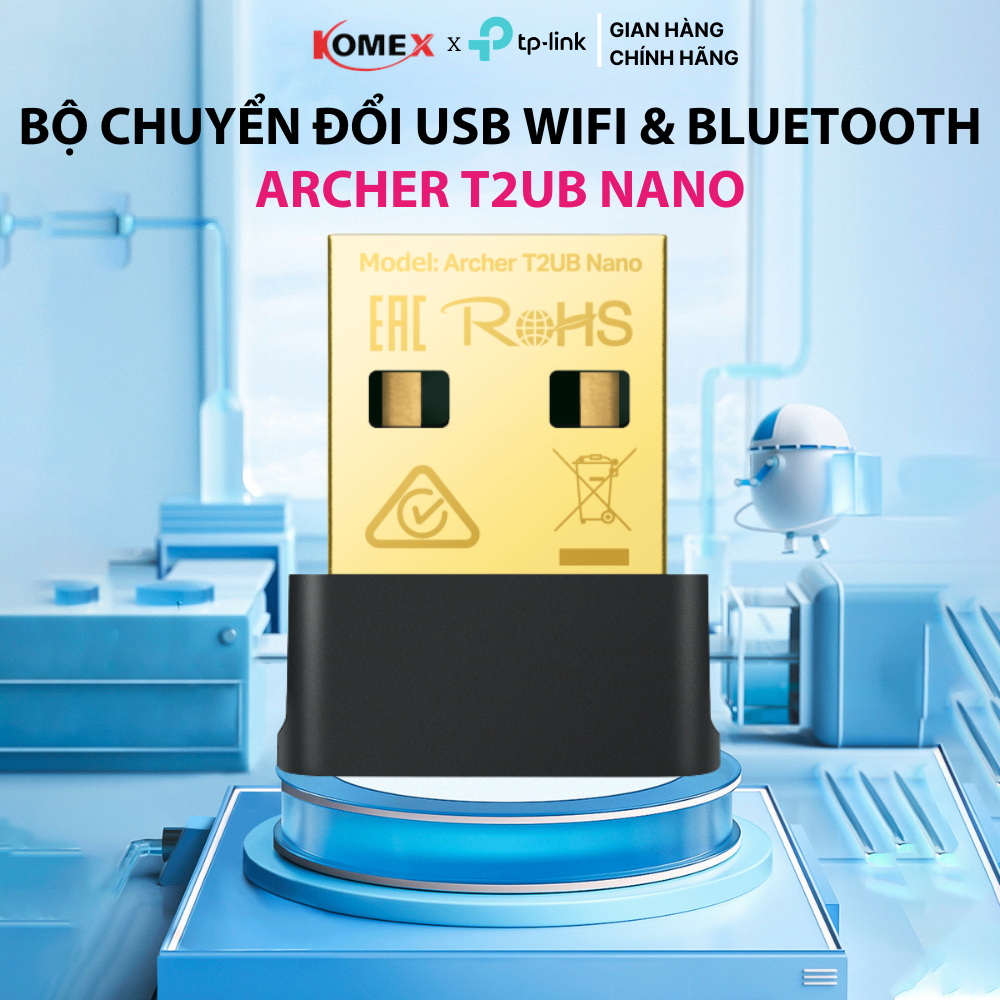 อะแดปเตอร์ Archer T2UB Nano USB Wi-Fi Nano Bluetooth 4.2