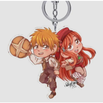 Ichigo Kurosaki และ Orihime Inoue - Strawberry-Girl และ Bread-Boy