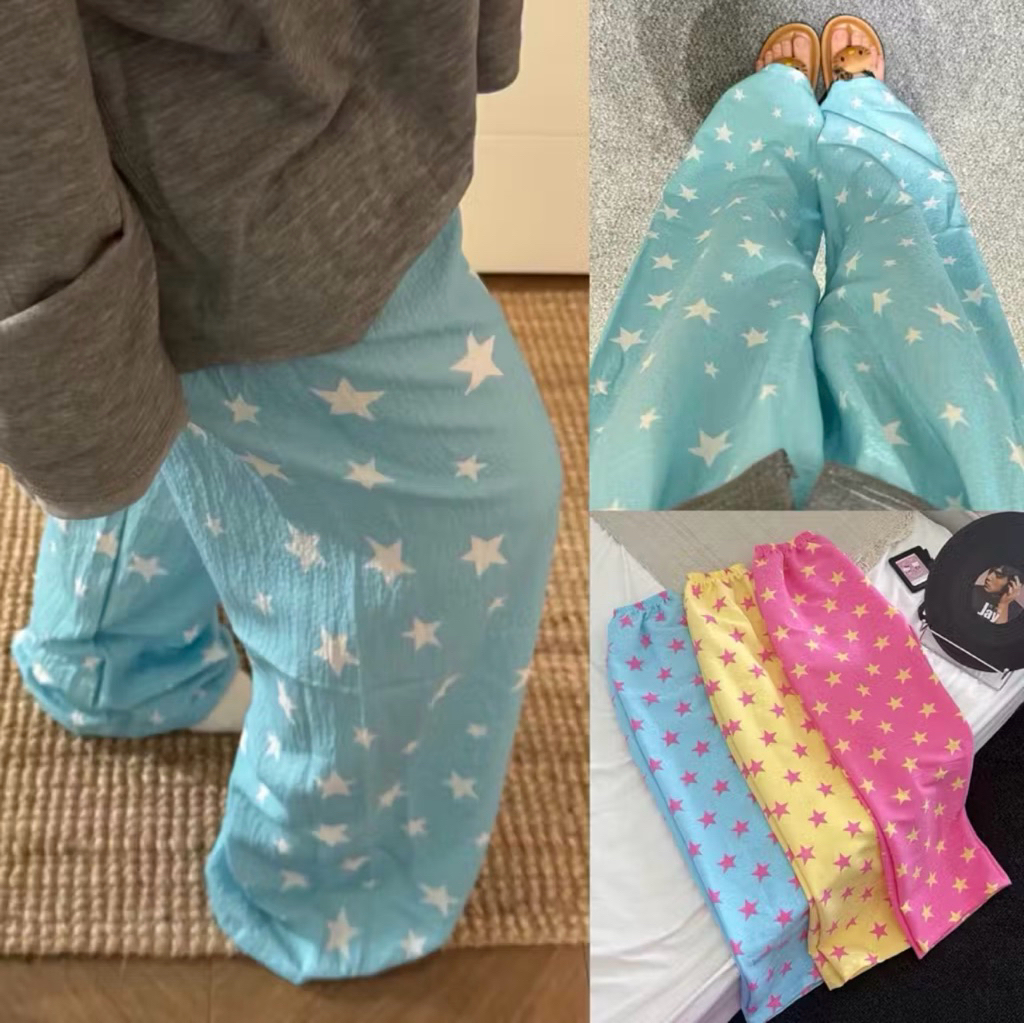 BEAR PRETTY STAR PYJAMA CLOUD PANTS