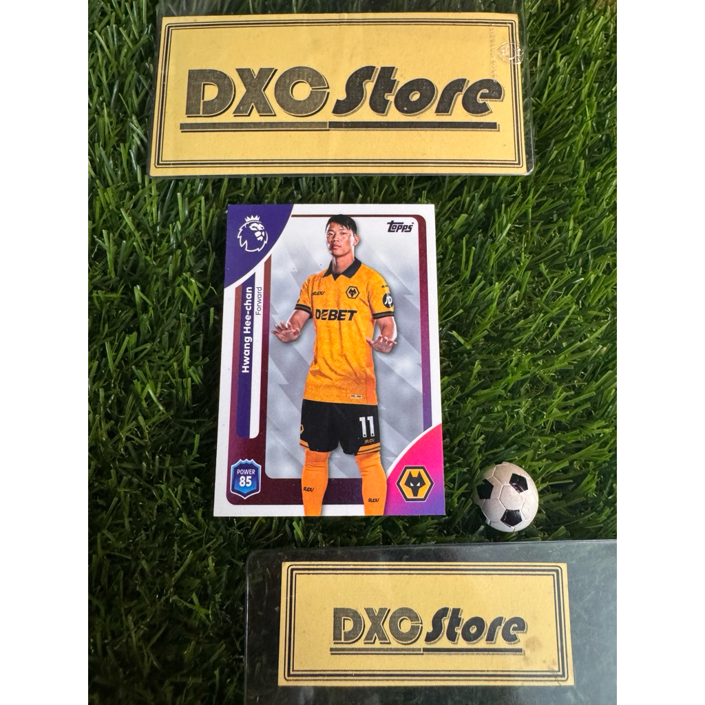 [ ของแท้ ] - TOPPS PREMIER LEAGUE 2026 - HWANG HEE-CHAN (WOLVERHAMPTON)