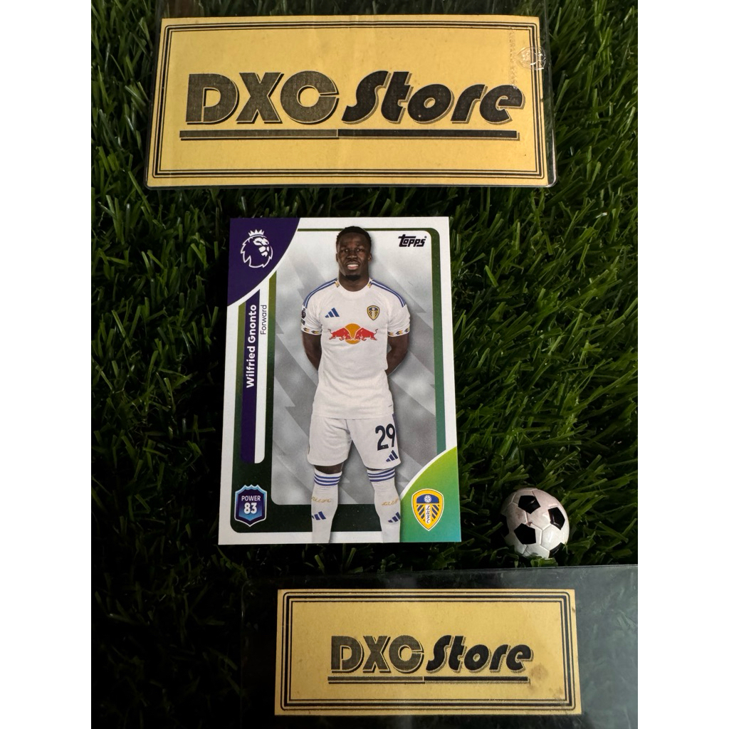 [ ของแท้ ] - TOPPS PREMIER LEAGUE 2026 - WILFRIED GNONTO (LEEDS UNITED)