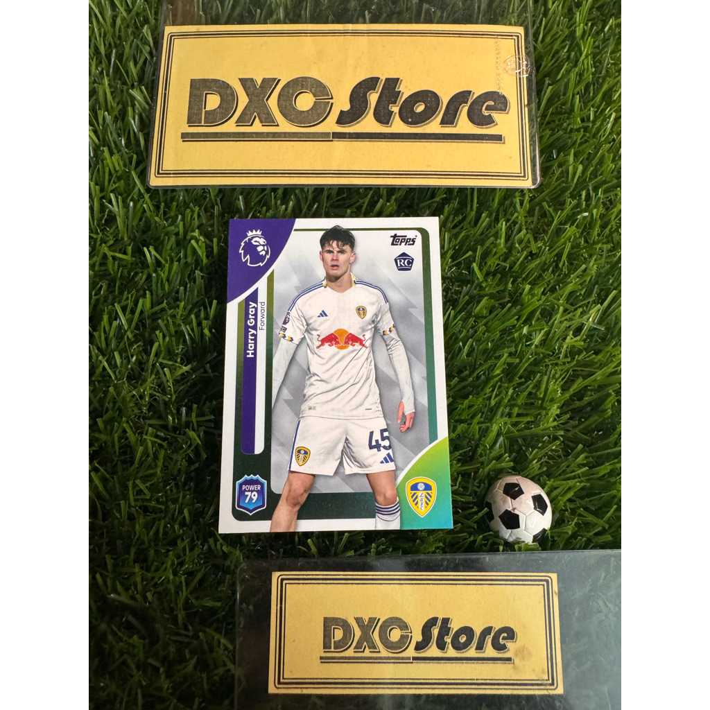 [ ของแท้ ] - RC - TOPPS PREMIER LEAGUE 2026 - HARRY GREY (LEEDS UNITED)
