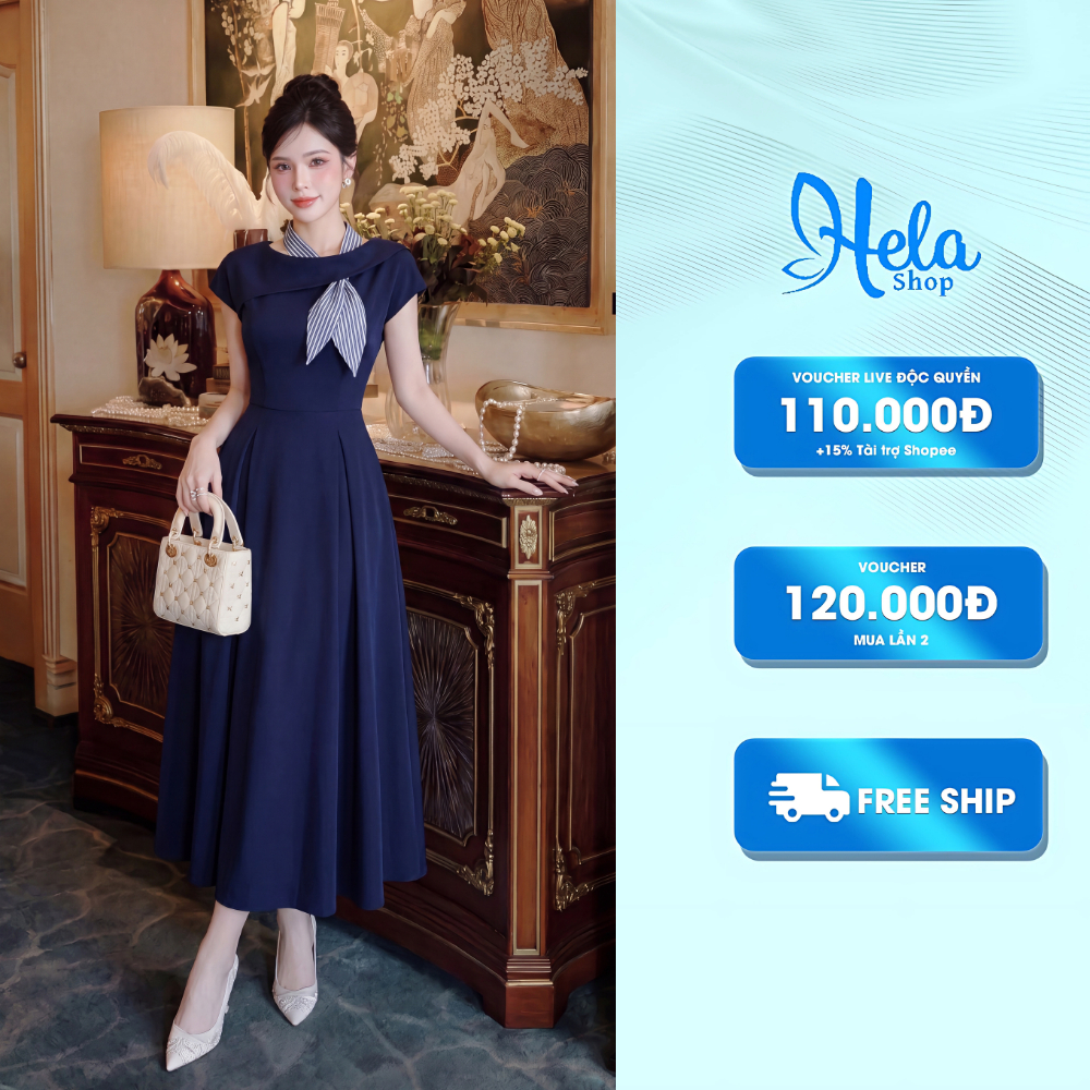 ชุดเดรสสํานักงานทองญี่ปุ่นหรูหราพร้อมปลอกคอโบว์ที่ถอดออกได้ ของ6497