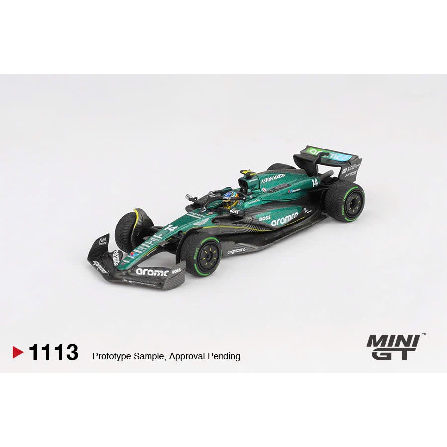 MiniToys - MiniGT F1 Aston Martin AMR24 14 Fernando Alonso 2024 F1 2024 Canadian GP >1113