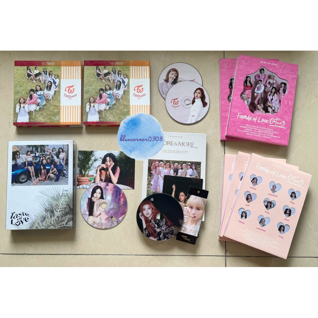 FORMULA OF LOVE PHOTO ALBUM, LANE 1, MORE AND MORE, TASTE OF LOVE