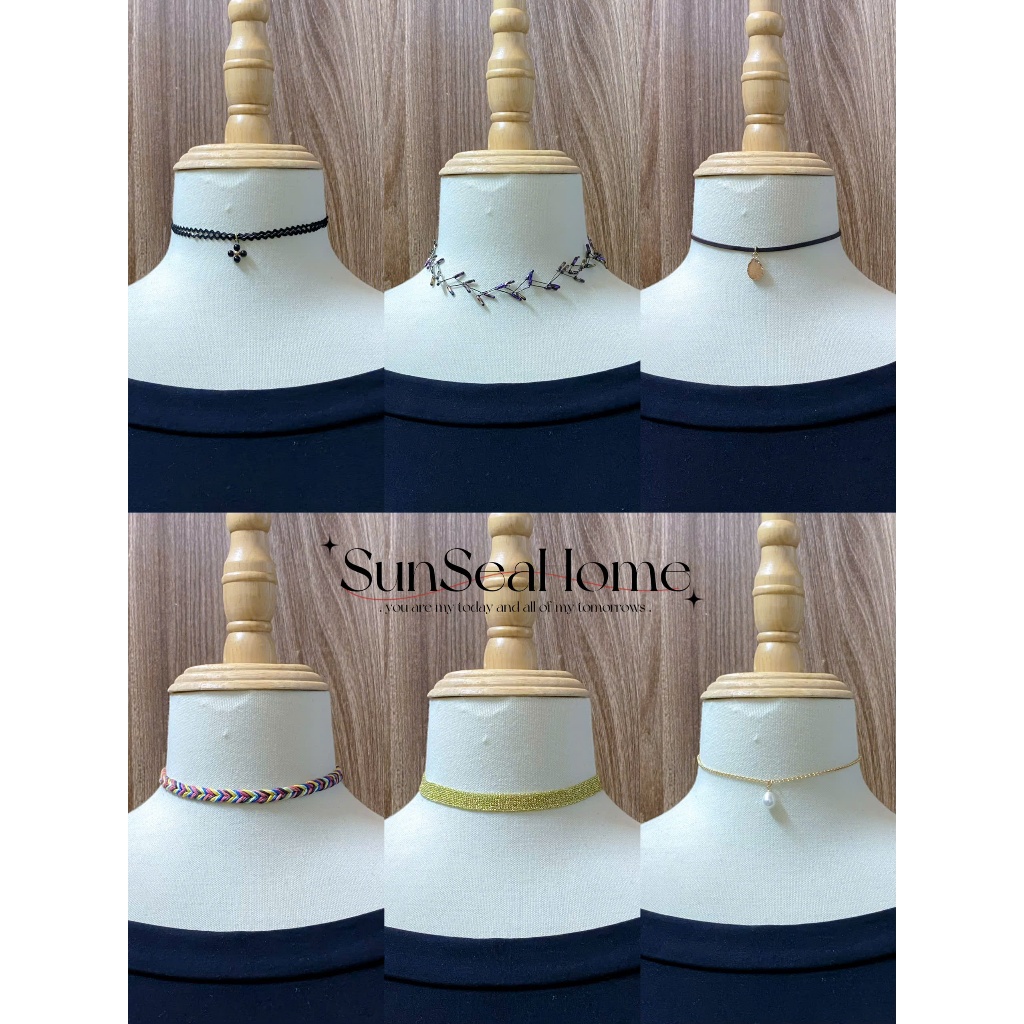 Update 07/19_Si choker สร้อยคอ Diary vintage mori boho fairy y2k 2hand มือสอง