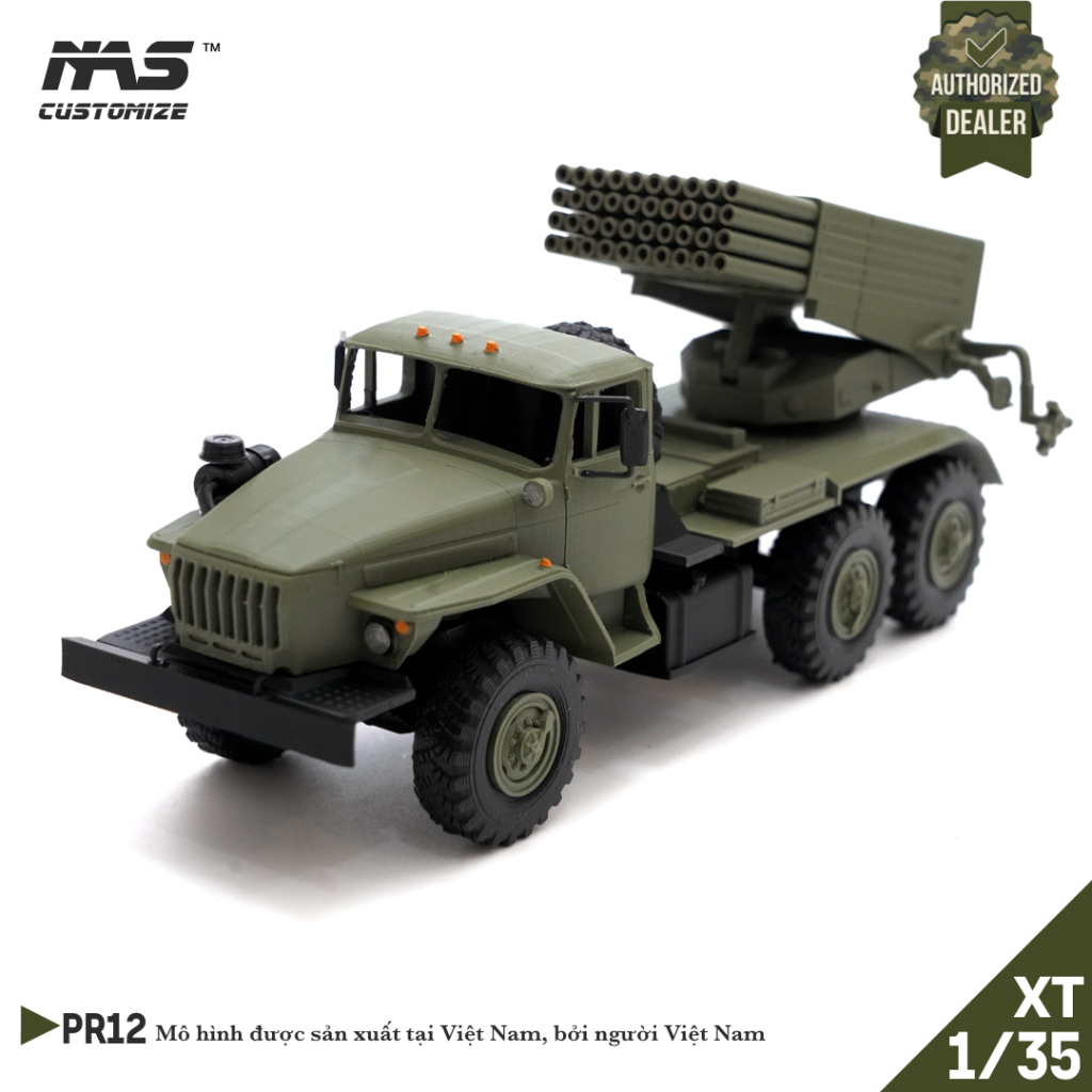 [NAS 1:35] Assembly model BM-21 GRAD 1/35, Assembly model Kachiusa BM-21 1:35