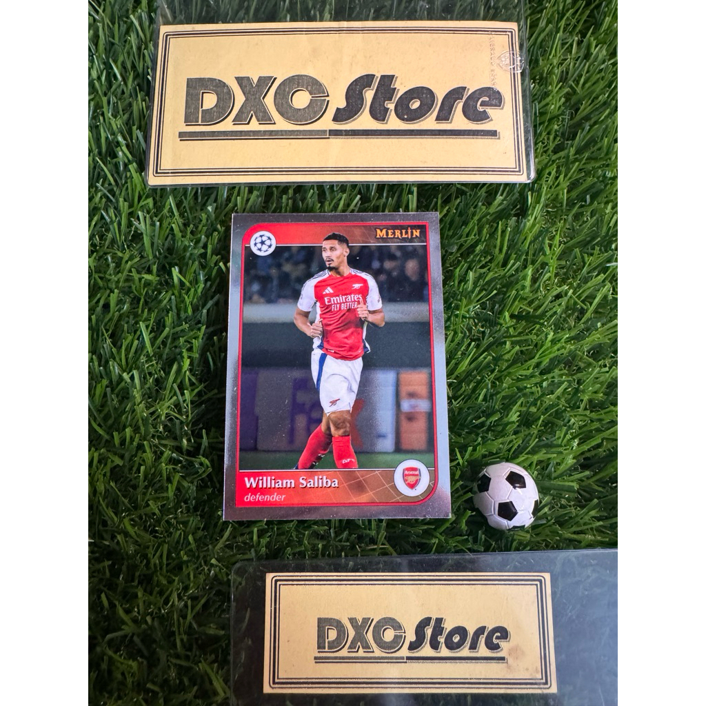 [ ของแท้ ] - TOPPS MERLIN 2025 - WILLIAM SALIBA (ARSENAL)
