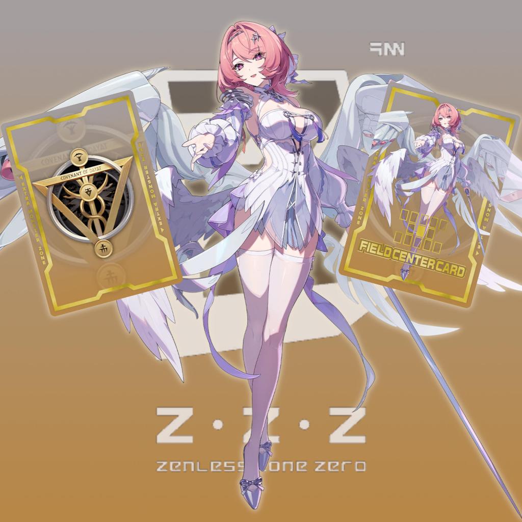 การ์ดศูนย์สนามแบบกําหนดเอง Zenless Zone Zero Character - โดดเด่นจาก Dayat
