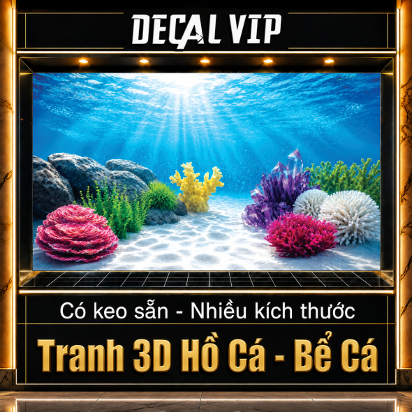 3D PAINTING OF FISH POOL (ผ้าคาดเอว) _DECAL VIP_TSO-33