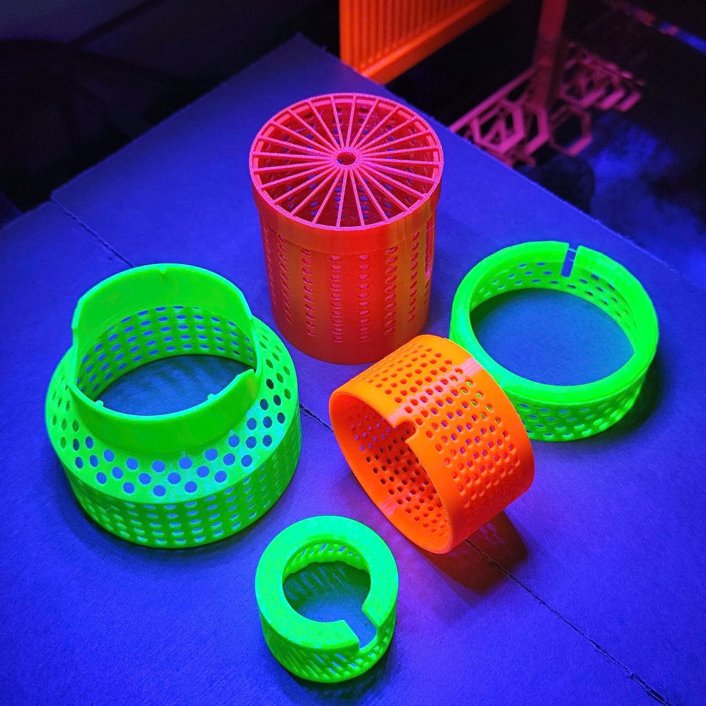 Jebao slw / mlw / alw 10/20/30 wave wrap 3d ดอกไม้ทะเลพิมพ์ลาย