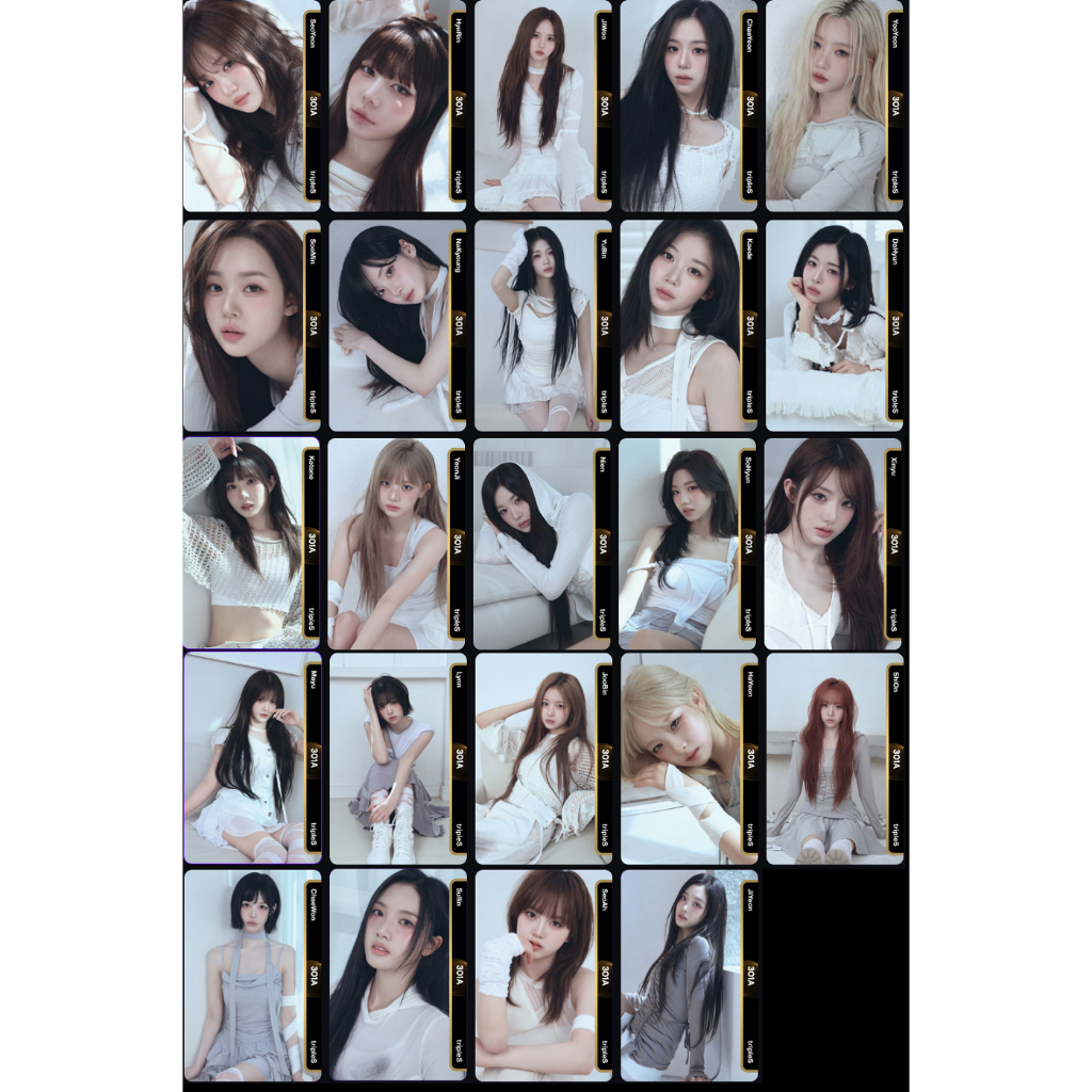 OBJEKT TRIPLES SCAN SeoYeon HyeRin JiWoo ChaeYeon YooYeon SooMin NaKyoung YuBin Kaede DaHyun Kotone 