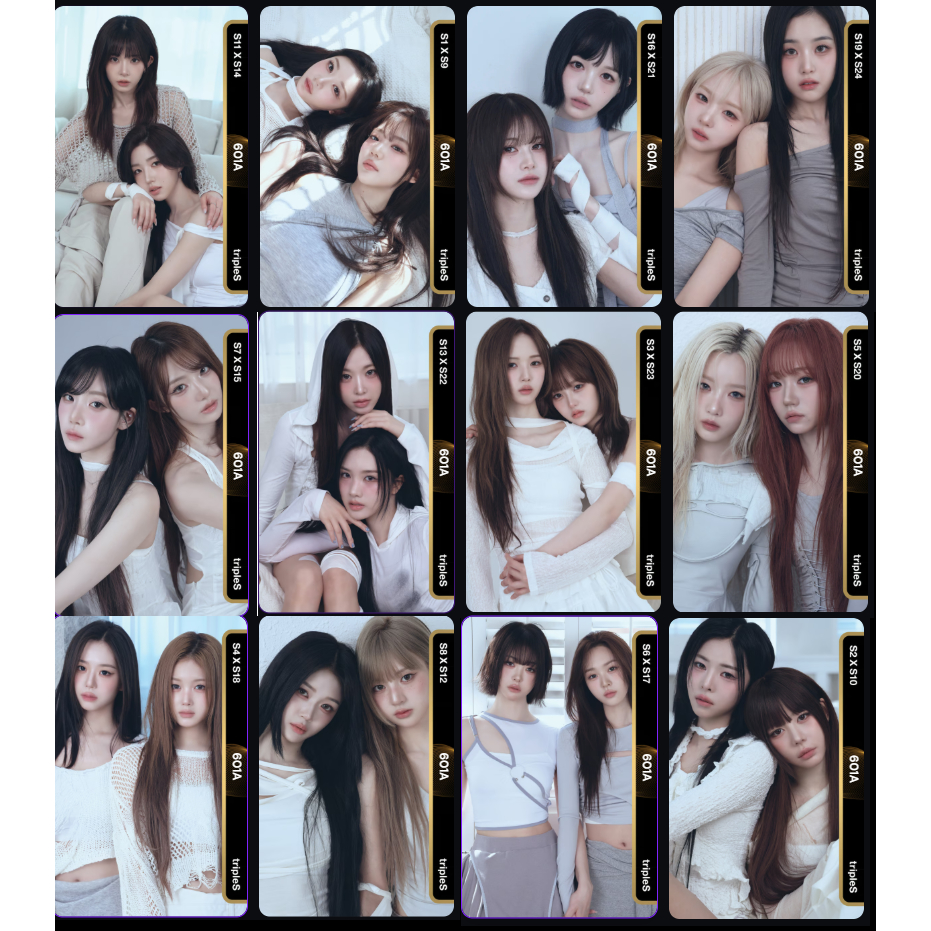 OBJEKT TRIPLES SCAN LOVE&POP UNIT 601 601A SeoYeon YooYeon Kotone HaYeon ShiOn ChaeWon Sullin SeoAh 