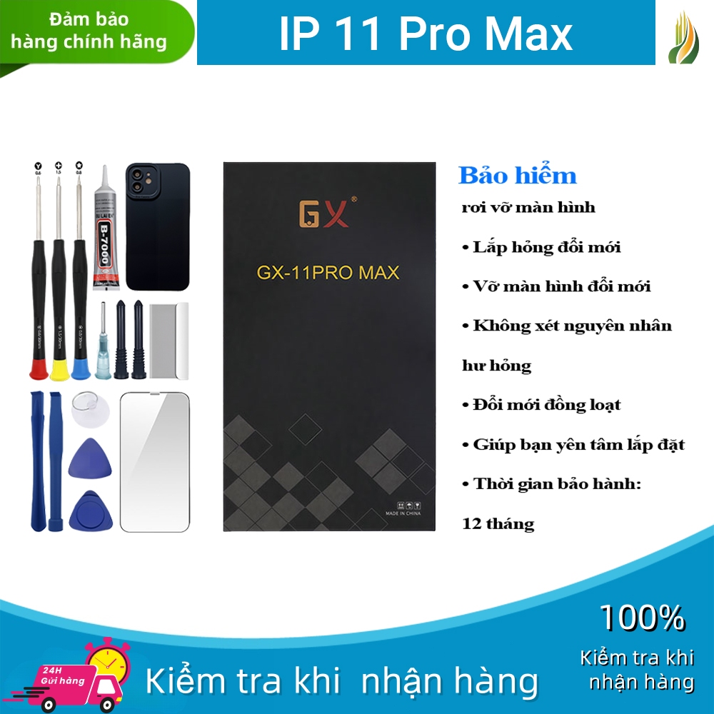 จอ GX-OLED ของแท้เข้ากันได้กับ Xs Max มาพร้อมชุด 12T