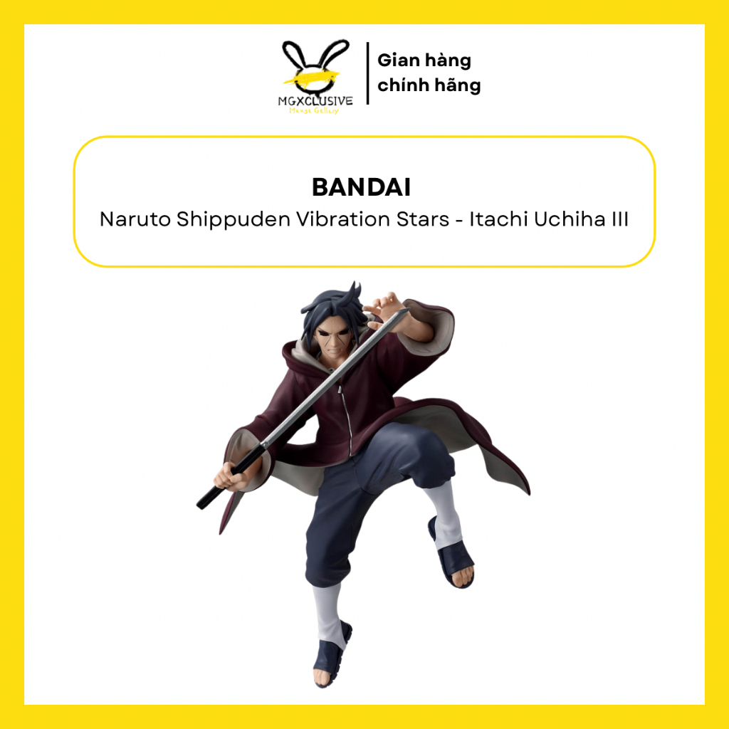 ของแท้ Bandai Vibration Stars Model - Naruto Shippuden Itachi Uchiha III