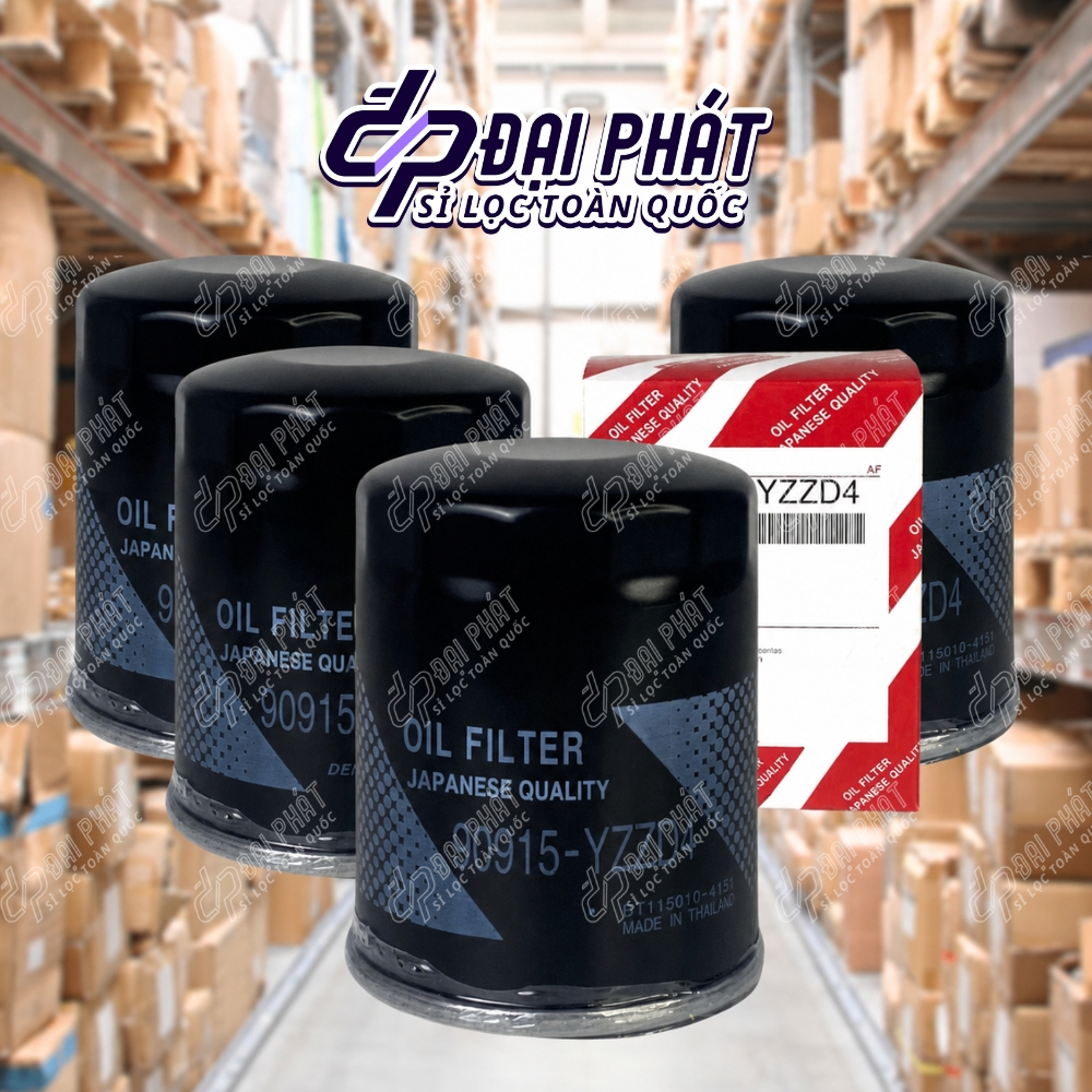 กรองน้ํามันเครื่อง (กรองน้ํามัน) สําหรับ Fortuner, Innova, Landcruiser, Prado, Hiace, Hilux MSP: 909