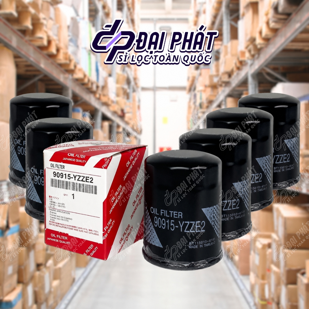 กรองน้ํามันเครื่อง กรองน้ํามันเครื่อง สําหรับ Corolla, Camry, Altis, Zace, ถ้วยกรองเหล็ก รหัส 90915Y