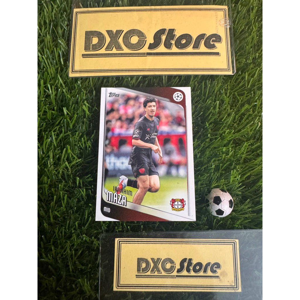 [ ของแท้ ] - TOPPS UCC 2026 - IBRAHIM MAZA (BAYER 04 LEVERKUSEN)