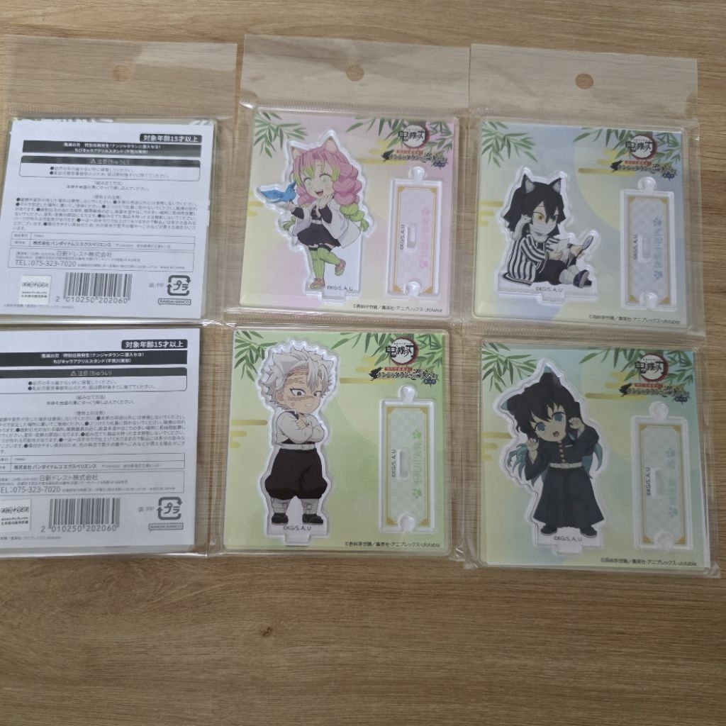 KNY Muichiro Sanemi Obanai Mitsuri NamjaTown Standee (ของแท้)