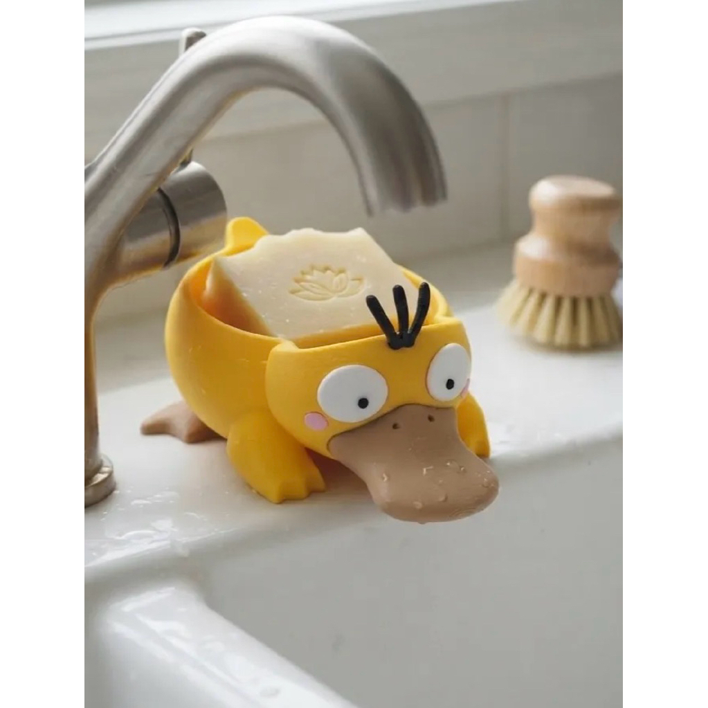 จานสบู่เป็ด Psyduck Derpy - จานสบู่เป็ด Psyduck Derpy