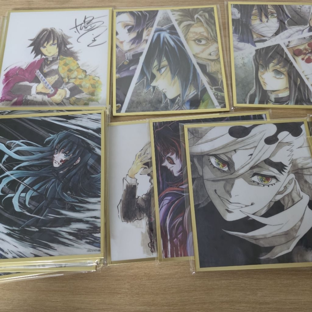 KNY Shikishi Acrylic - Demon Slayer (ของแท้)
