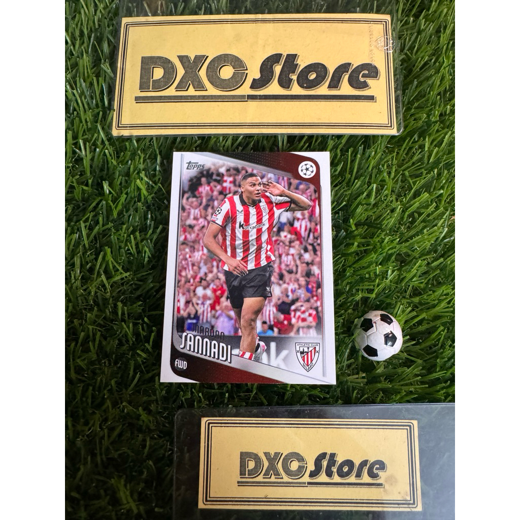 [ ของแท้ ] - TOPPS UCC 2026 - MAROAN SANNADI (ATHLETIC BILBAO)