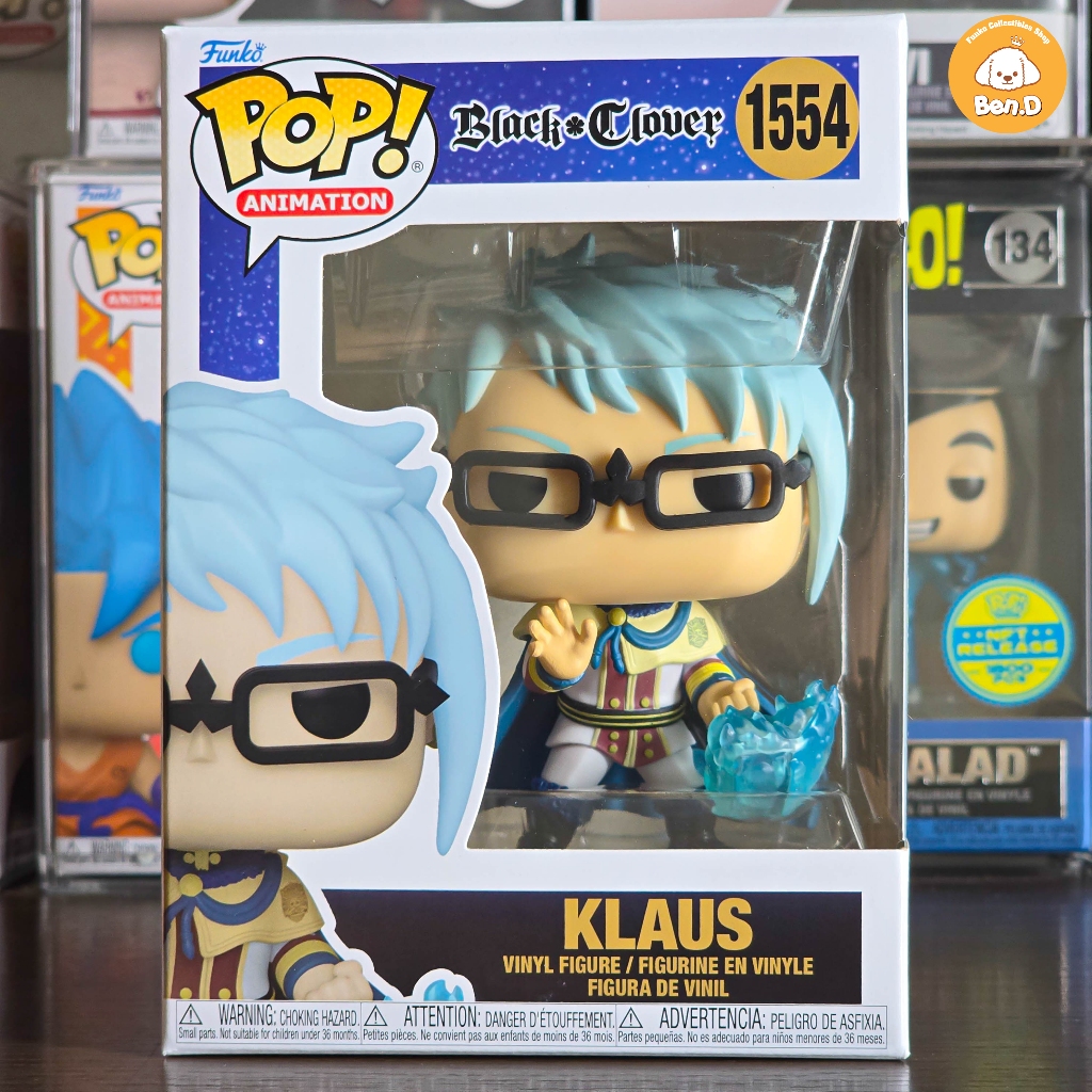 FUNKO POP Fiko POP Animation: Black Clover - Klaus 1554