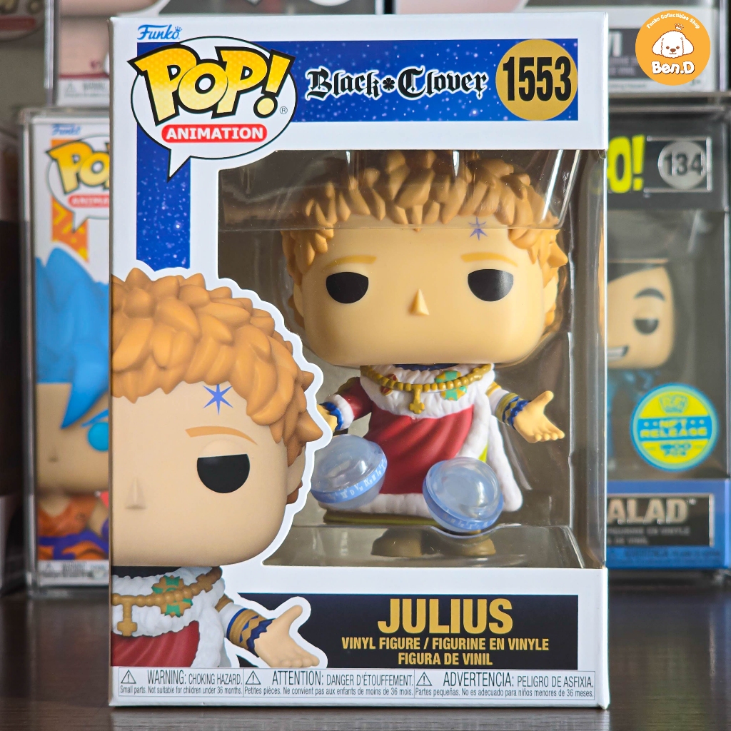 FUNKO POP Fiko POP Animation: Black Clover - Julius 1553