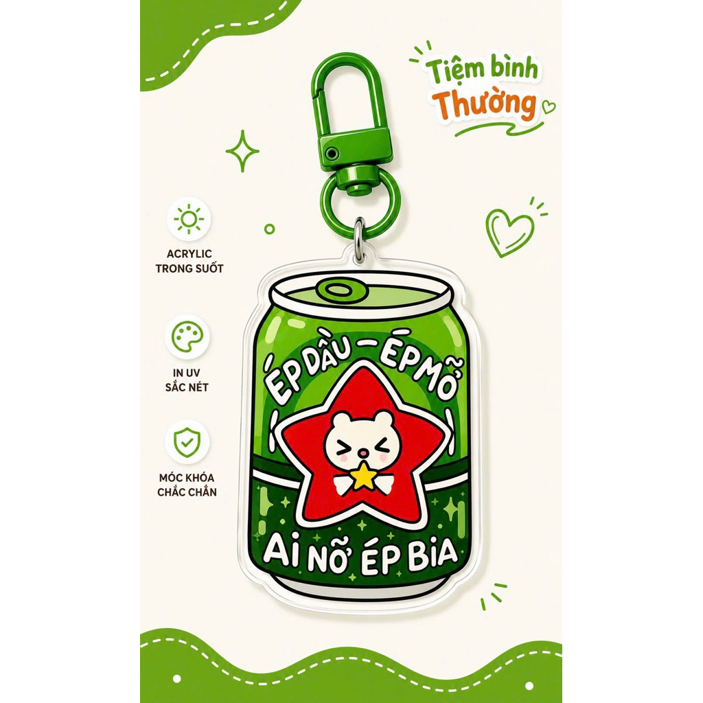 LIFE SPICE KEYCHAIN - AI FAT-PRESSING OIL PRESSING BI A