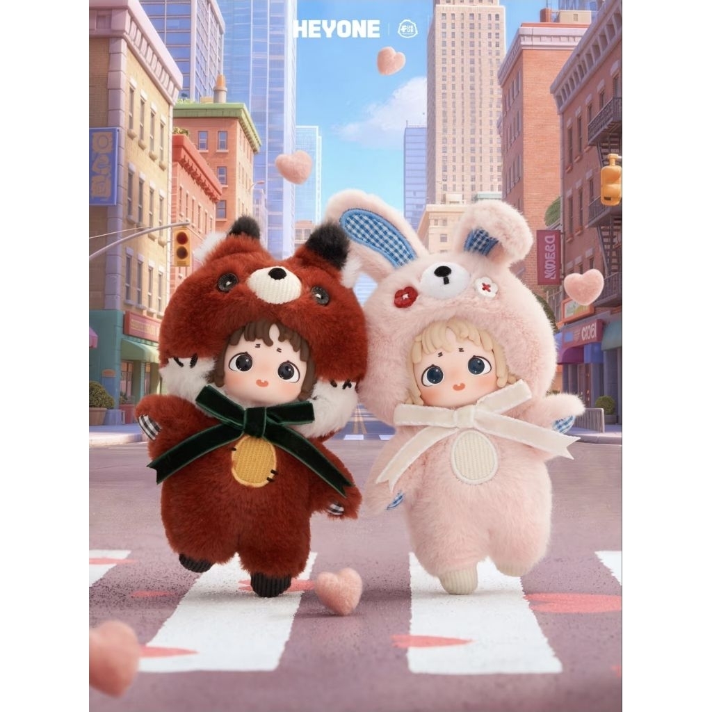 Heyone FurFur The Stitching Dreamtime Blindbox พวงกุญแจกล่องตาบอด