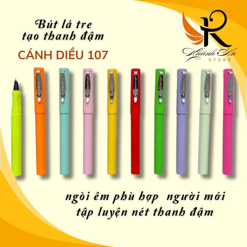 ️BEAUTIFUL KITE PRACTICE PEN CD 102 – 107 BAMBOO LEAF NIB